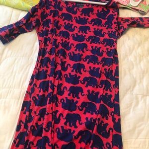 Lilly Pulitzer elephant dress size medium